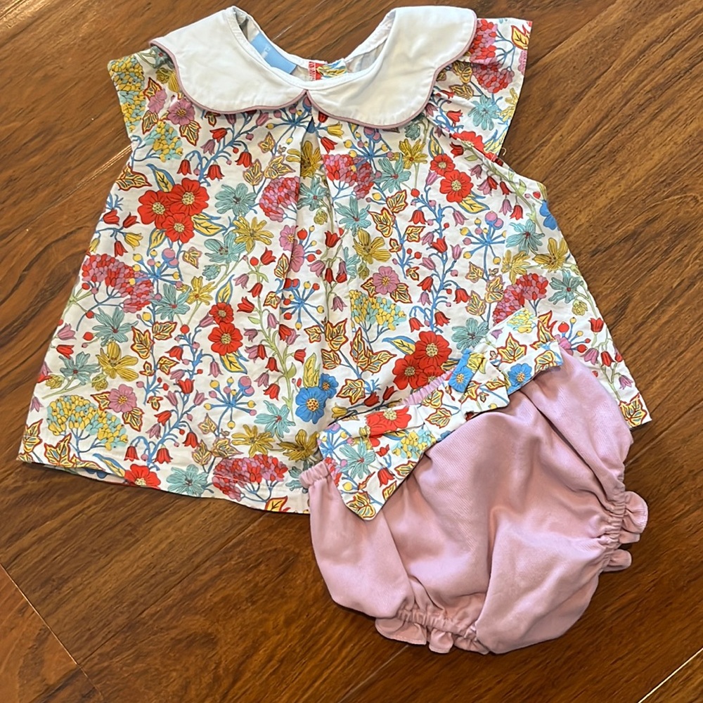 Bella Bliss Floral Bloomer Set